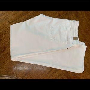 Adriano Goldschmied “the kiss” white jeans